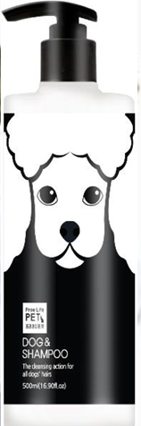 FREE LIFE PET 柠檬香型犬用沐浴露 500 毫升包装
